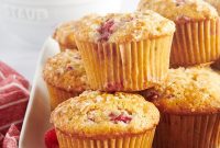 Rustic Raspberry Oat Muffins