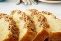 Tangy Streusel Coffee Cake Loaf