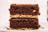 Decadent Nutella Brownies