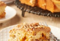 Golden Brown Sugar Dream Cake with Dulce de Leche Frosting