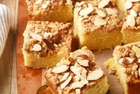 Crumbly Almond Coffee Cake