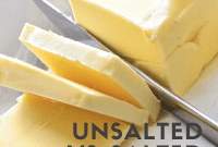 The Great Butter Debate: Unsalted or Salted for Baking