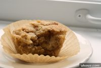 Golden Pear Pecan Muffins