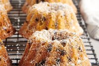 Mini Chocolate Chip Bundt Cakes