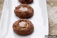 Turtle Cheesecake Thumbprint Delights