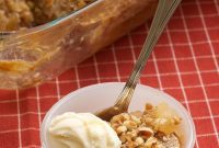 Spiced Apple Pecan Cobbler