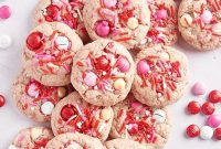 Berry Blast M&M Cookies
