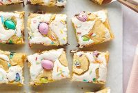 Soft-Baked M&M Marshmallow Sugar Cookie Bars