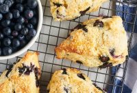 Bursting Blueberry Scones