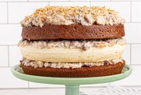 Decadent German Chocolate Cheesecake