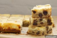 Chocolate Chip Cookie Cheesecake Dream Bars