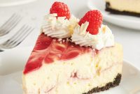 Decadent White Chocolate Raspberry Cheesecake