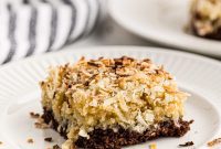 Fudgy Coconut Dream Bars