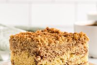 Chocolate Cinnamon Sour Cream Coffee Cake