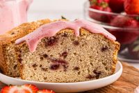 Luscious Strawberry Pound Cake