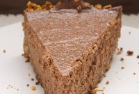 Dark Matter Chocolate Cheesecake