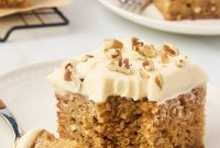 Homestyle Applesauce Spice Cake