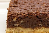 Decadent Pecan Shortbread Brownies