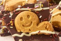 Spiced Gingerbread Bark