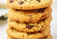 Nutty Tahini Chocolate Chip Cookies