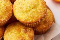 Zesty Ricotta Orange Muffins