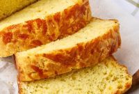 Golden Cheesy Herb Quick Bread