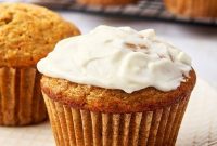 Spiced Carrot Cake Muffins