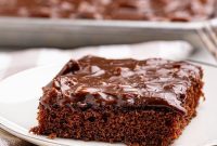 Lone Star Sheet Cake