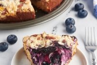 Blueberry Bliss Cream Cheese Coffee Cake