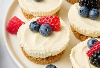 Effortless Mini Cheesecakes