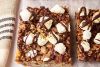 Smores Crispy Bars