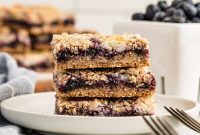 Blueberry Bliss Oat Bars