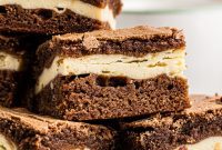 Decadent Irish Cream Brownies