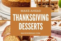 Seamless Thanksgiving Dessert Prep