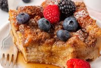 Golden Baked French Toast