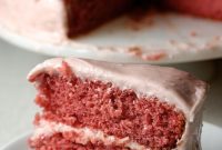 Strawberry Cloud Cake with Cream Cheese Delight