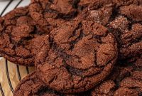 Ginger-Kissed Chocolate Cookies