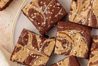 Sesame Swirl Brownies