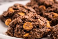 Golden Butterscotch Chocolate Gems