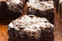 Campfire S’mores Swirl Brownies