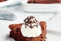 Decadent Triple Chocolate Brownie Masterpiece