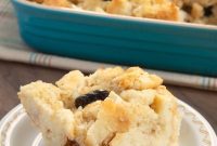 Orchard and Cranberry Biscuit Pudding