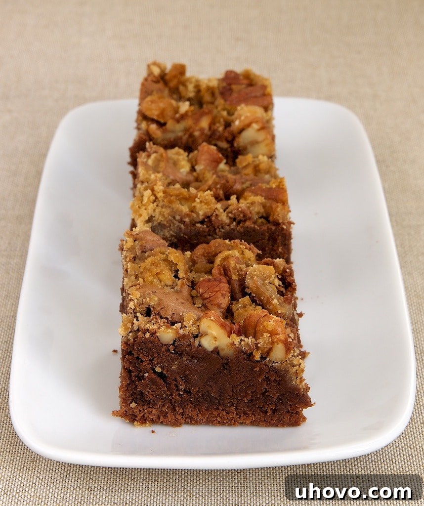 Praline Brownies