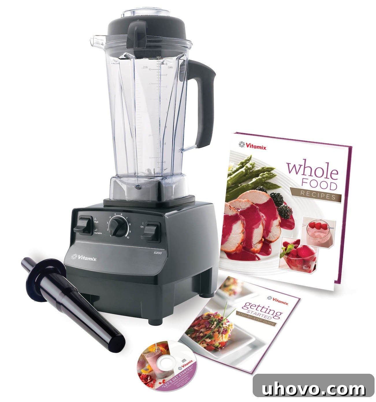 Experience the culinary versatility and power of the Vitamix 5200 blender, a premium kitchen appliance for healthy living and gourmet cooking.
