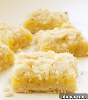 Lemon Almond Crumb Bars