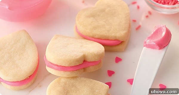 Krusteaz Easy Valentine Sandwich Cookies