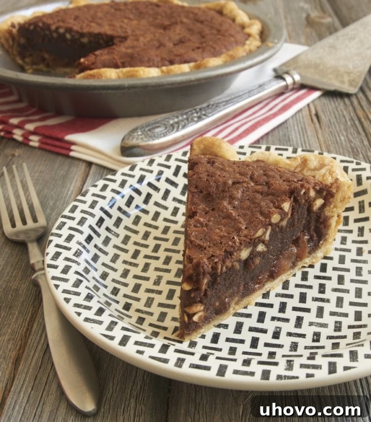 Caramel Peanut Butter Brownie Pie is fudgy, gooey, rich, nutty, and amazingly delicious! - Bake or Break