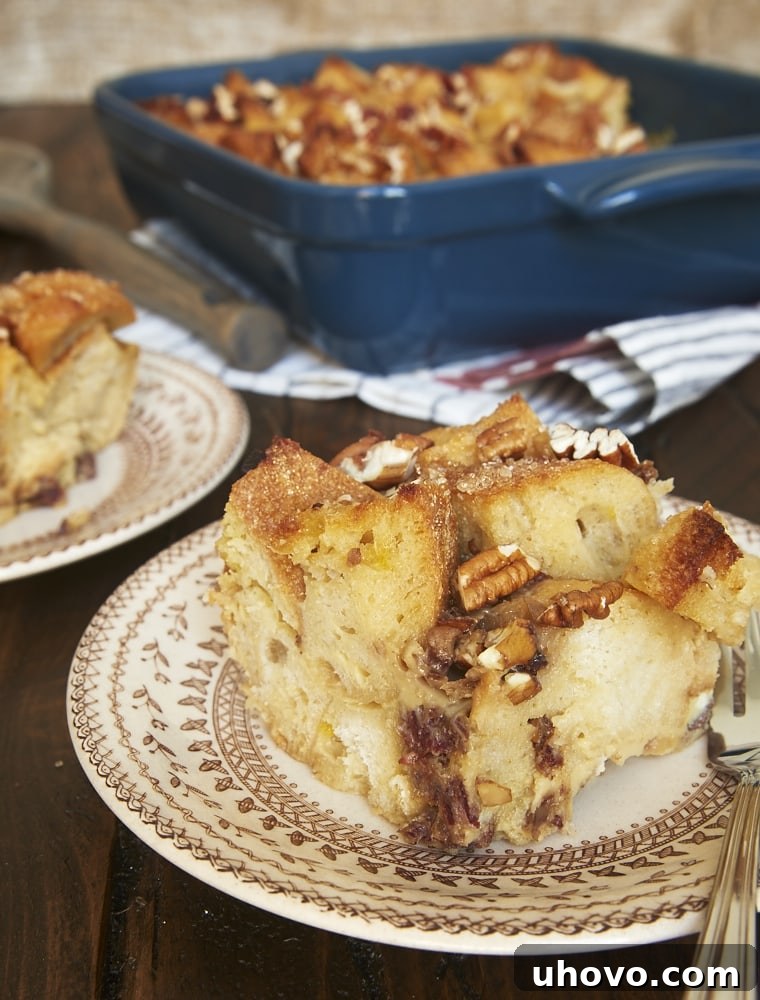 Enjoy the rich flavor and natural sweetness of pure maple syrup with this simple, delicious Maple Date Bread Pudding. A comforting dessert perfect for any occasion.