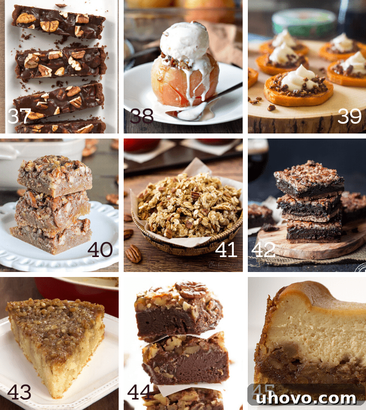 Unique Pecan Pie Dessert Ideas