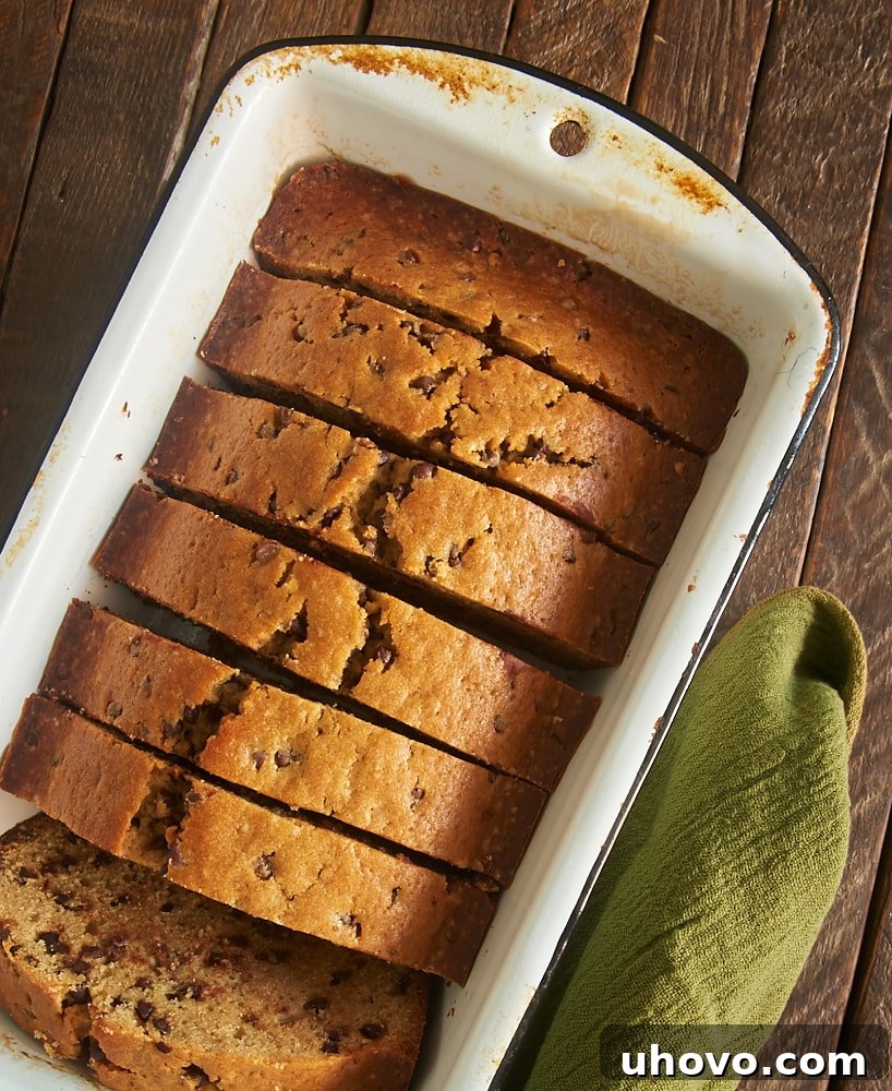 This simple Espresso Chocolate Chip Bread gets a big punch of flavor - chocolate and coffee! - Bake or Break
